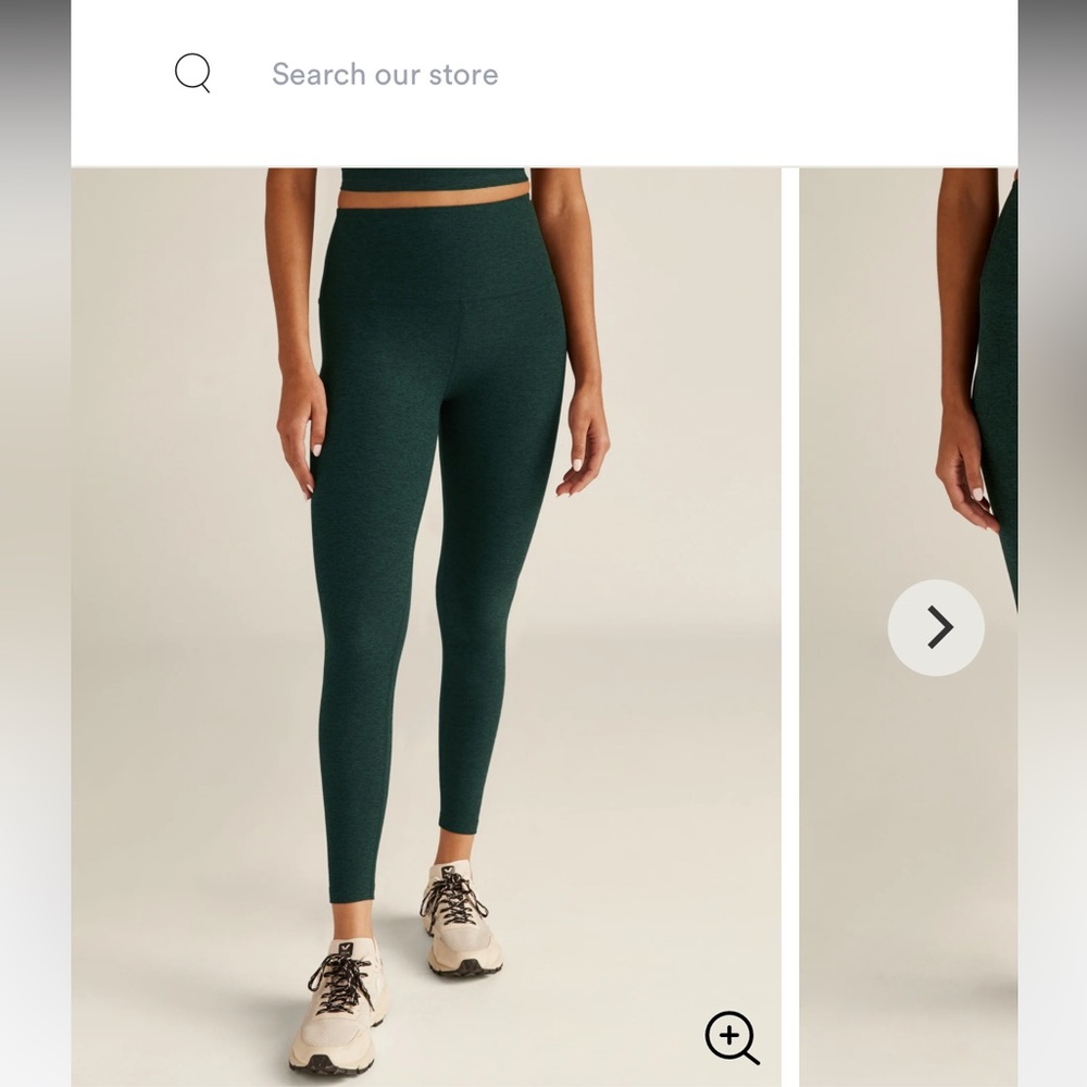 Beyond Yoga green spacedye Leggings - Picture 3 of 7